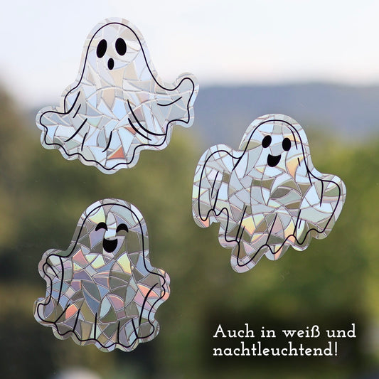 Geister Trio | 3er Set statische Sonnenfänger - Intricat