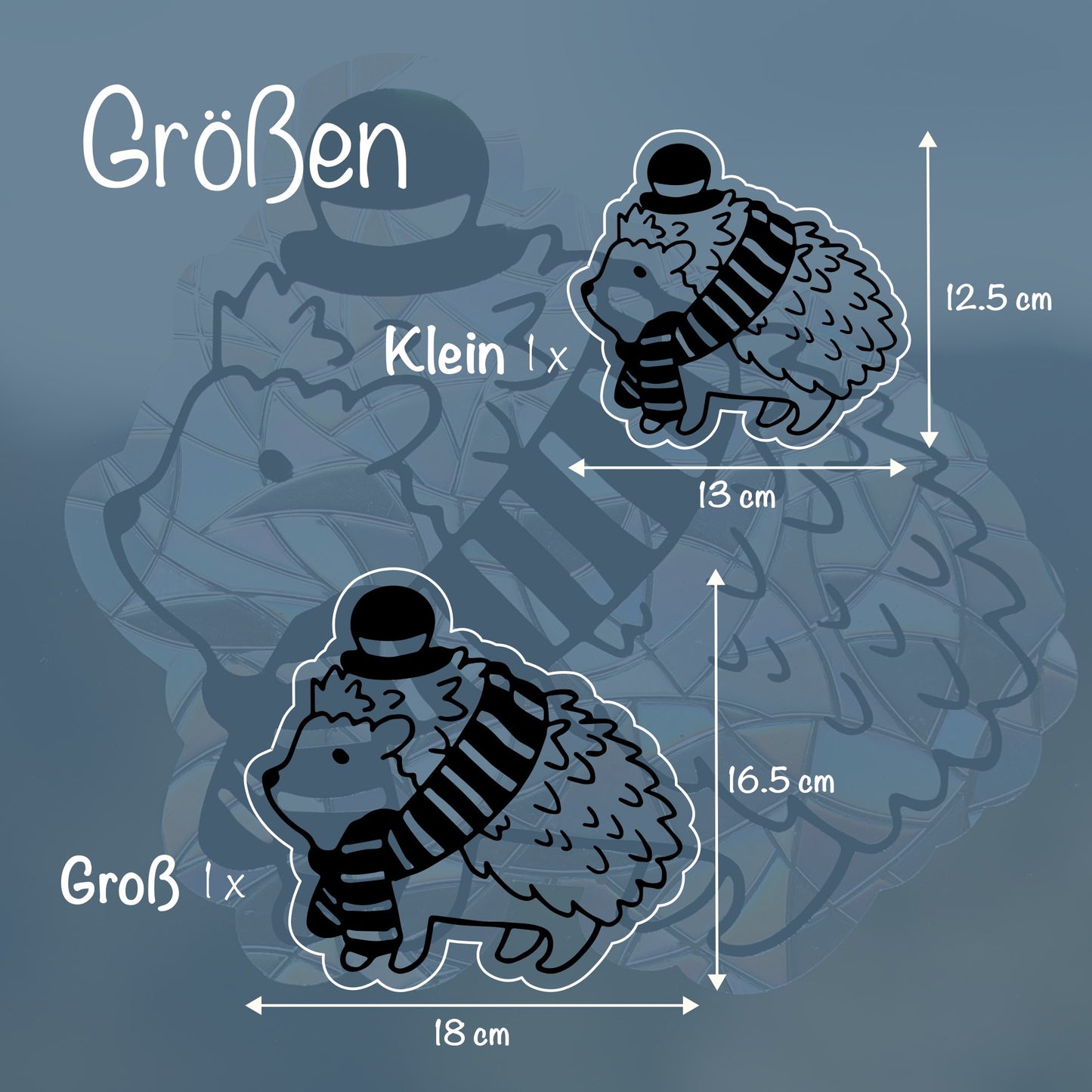 Winterigel | Statische Sonnenfänger - Intricat
