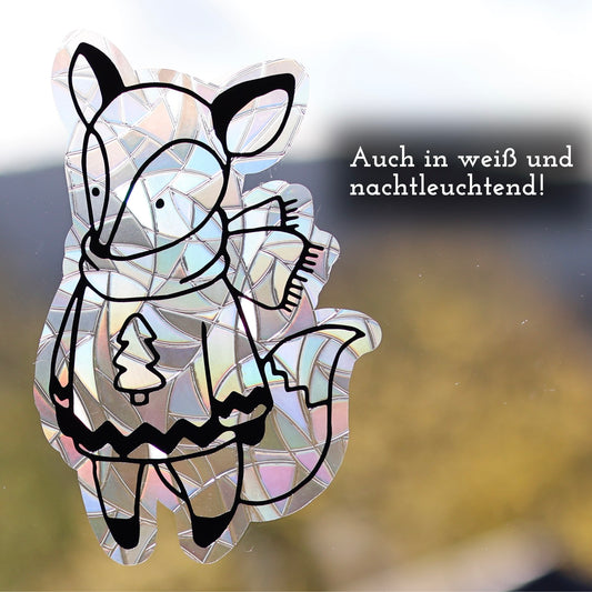 Winterfuchs | Statische Sonnenfänger - Intricat