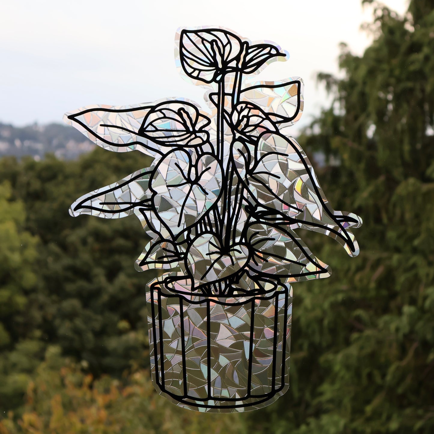 Anthurie | XL Statischer Sonnenfänger - Intricat