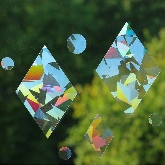 Formenmix | 7er Set selbstklebende Sonnenfänger Sticker - Intricat