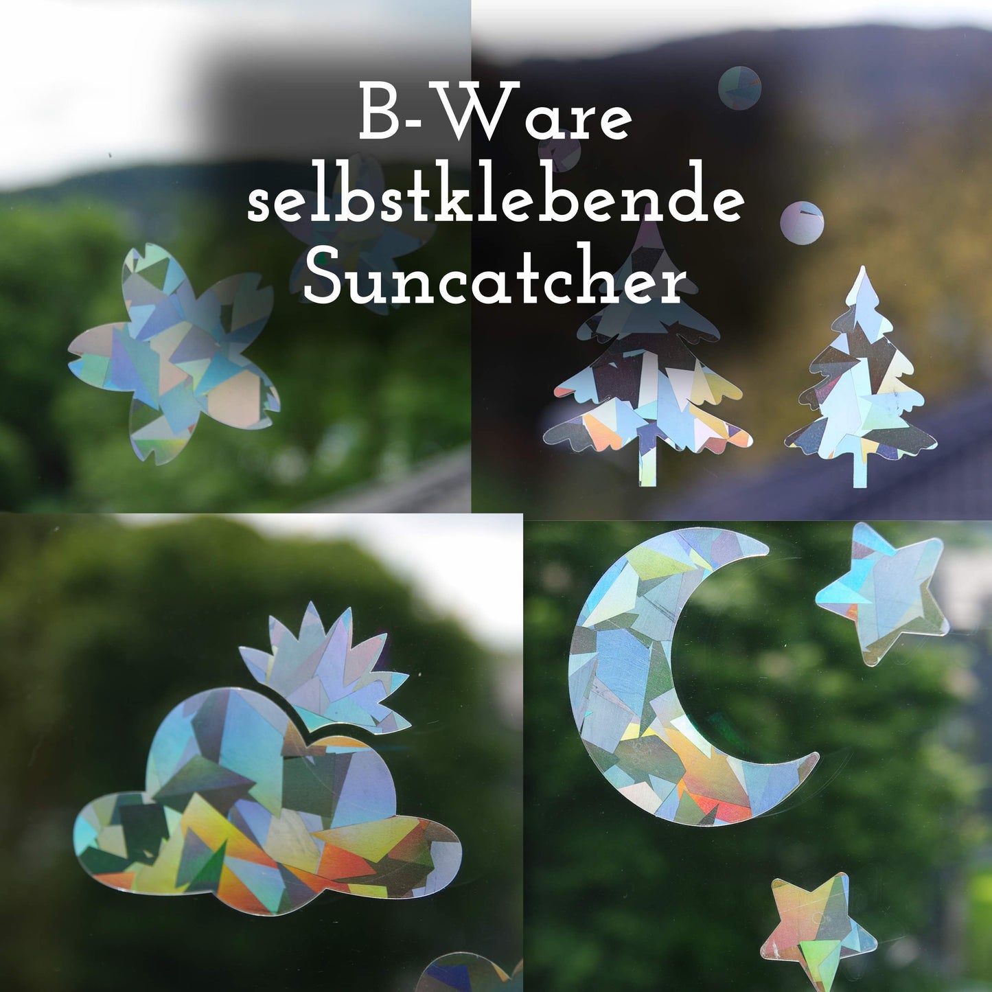 B-Ware selbstklebende Sonnenfänger - Intricat