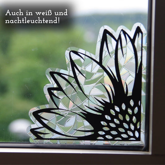 Sonnenblume | Statischer Eck-Sonnenfänger - Intricat