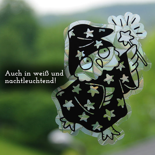 Magische Eule | Statischer Sonnenfänger - Intricat