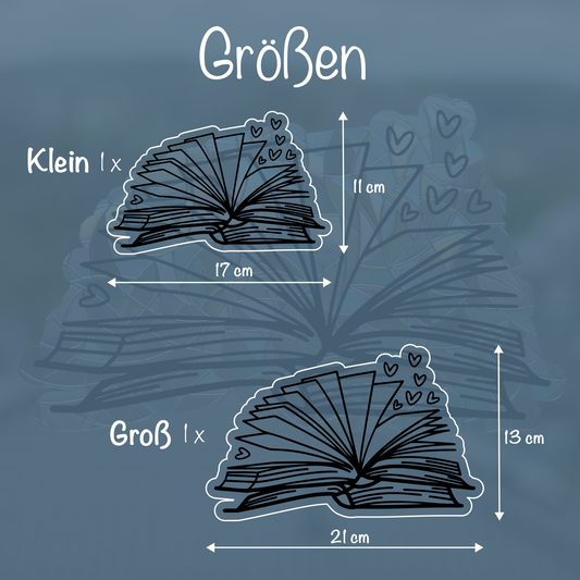 Bücherliebe | Statischer Sonnenfänger - Intricat