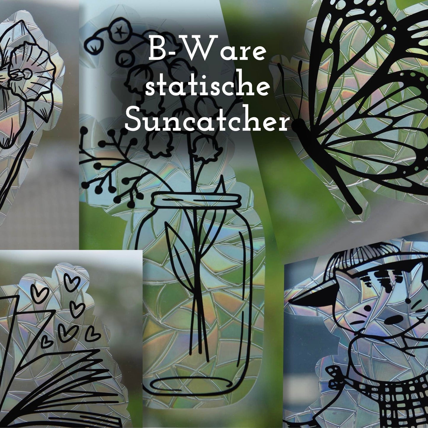 B-Ware statische Sonnenfänger - Intricat