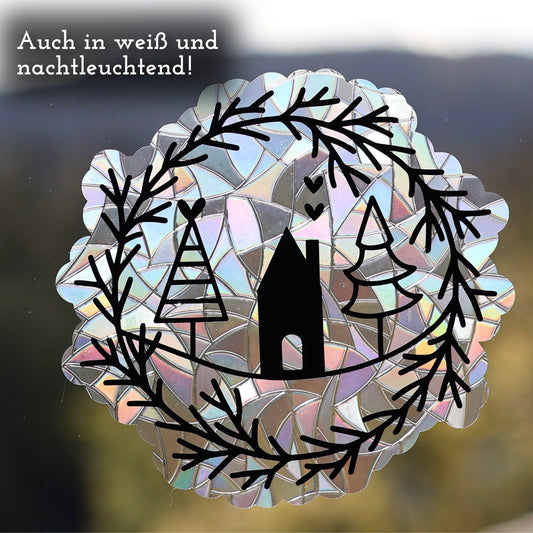 Winterkranz | Statischer Sonnenfänger - Intricat