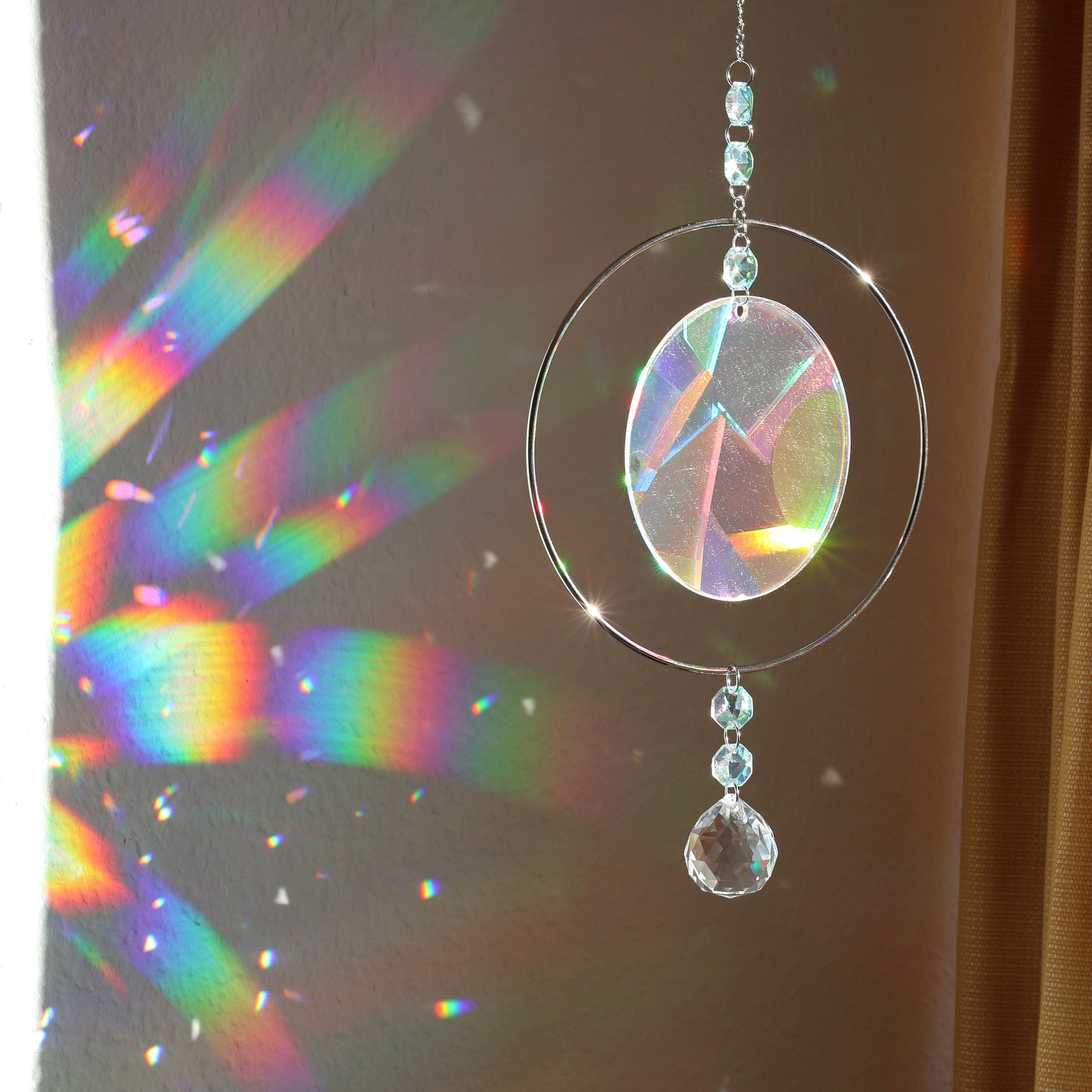 Rundes Glück | Hängender Sonnenfänger - Intricat